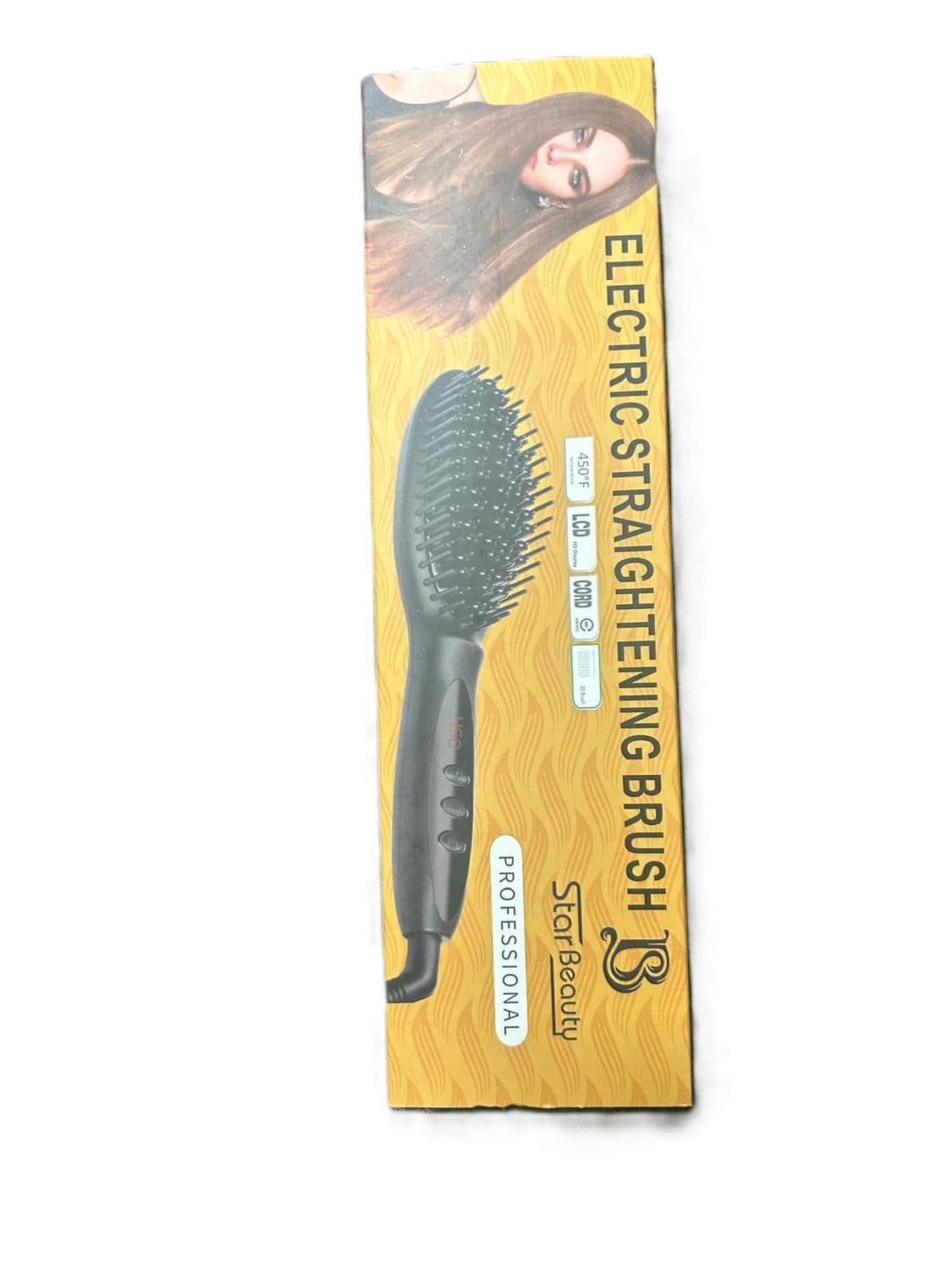 STAR BEAUTY PROFESSIONAL ELECTRIC STRAIGHTENING BRUSH