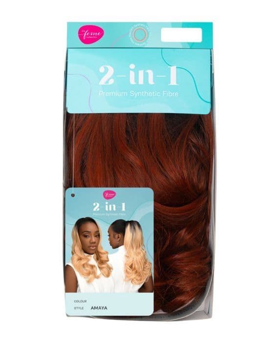 FEME HALF WIG LEXI 2 IN 1 24"