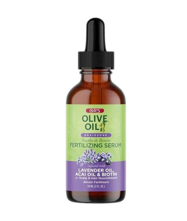 ORS OLIVE OIL FERTILIZING SERUM LAVENDER OIL ACAI OIL BIOTIN