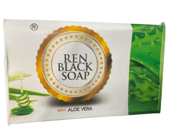 Ren Black Soap with Aloe Vera Organic/Herbal